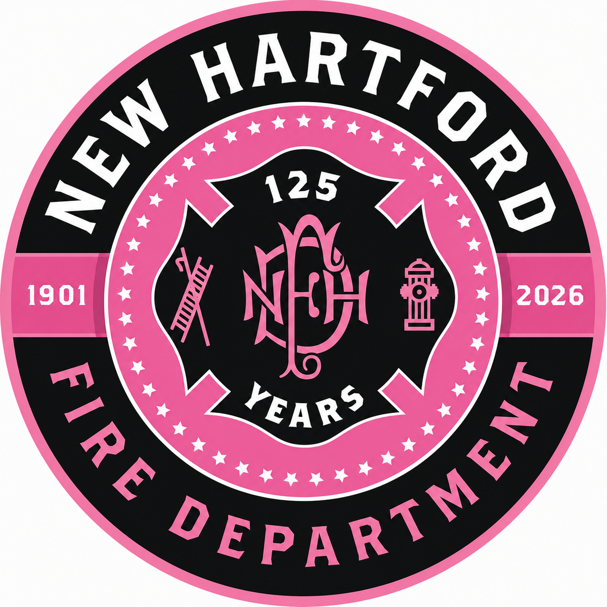 NHFD Breast Cancer Awareness Hooded Sweatshirt - ADULT