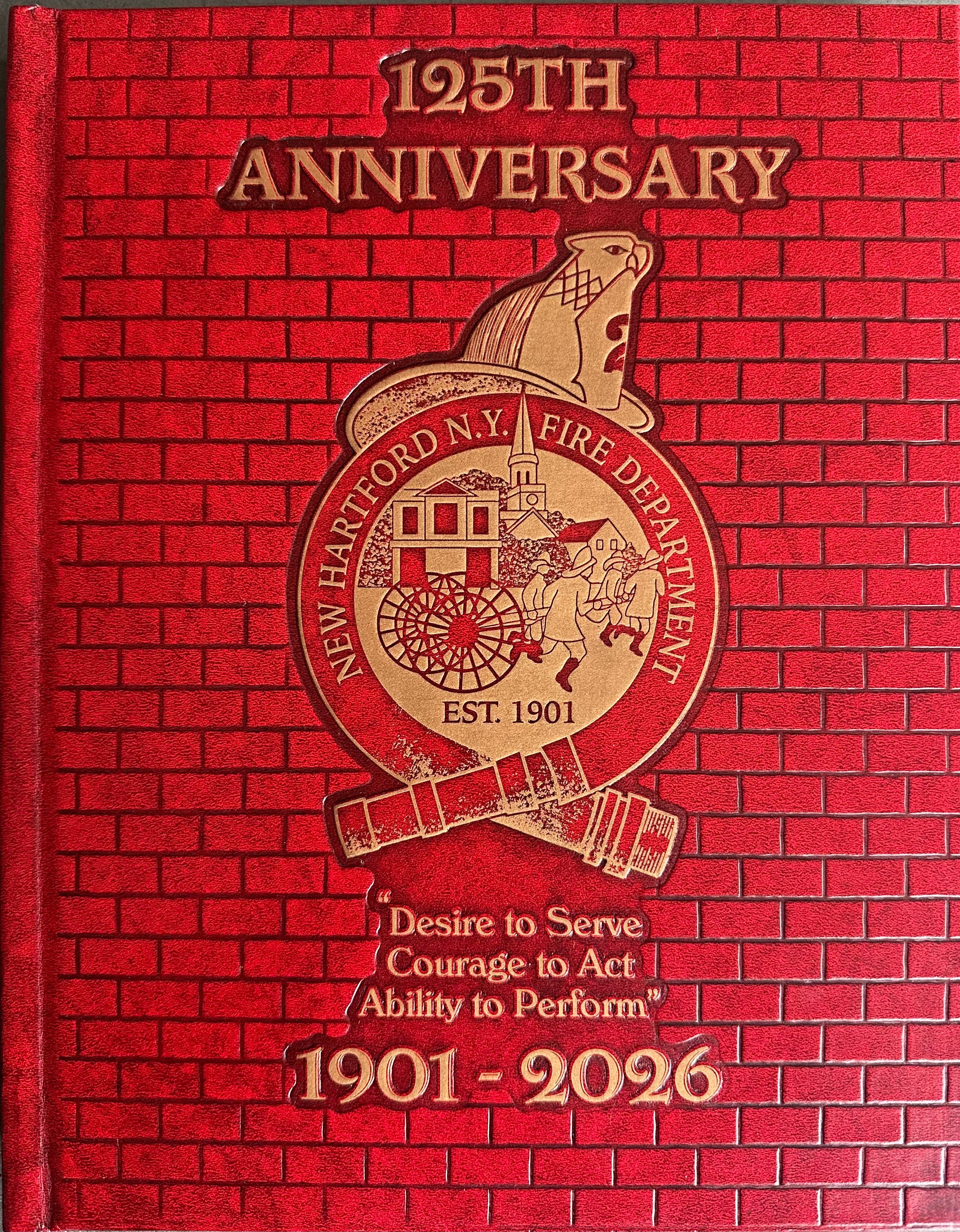 NHFD 125th Anniversary Book