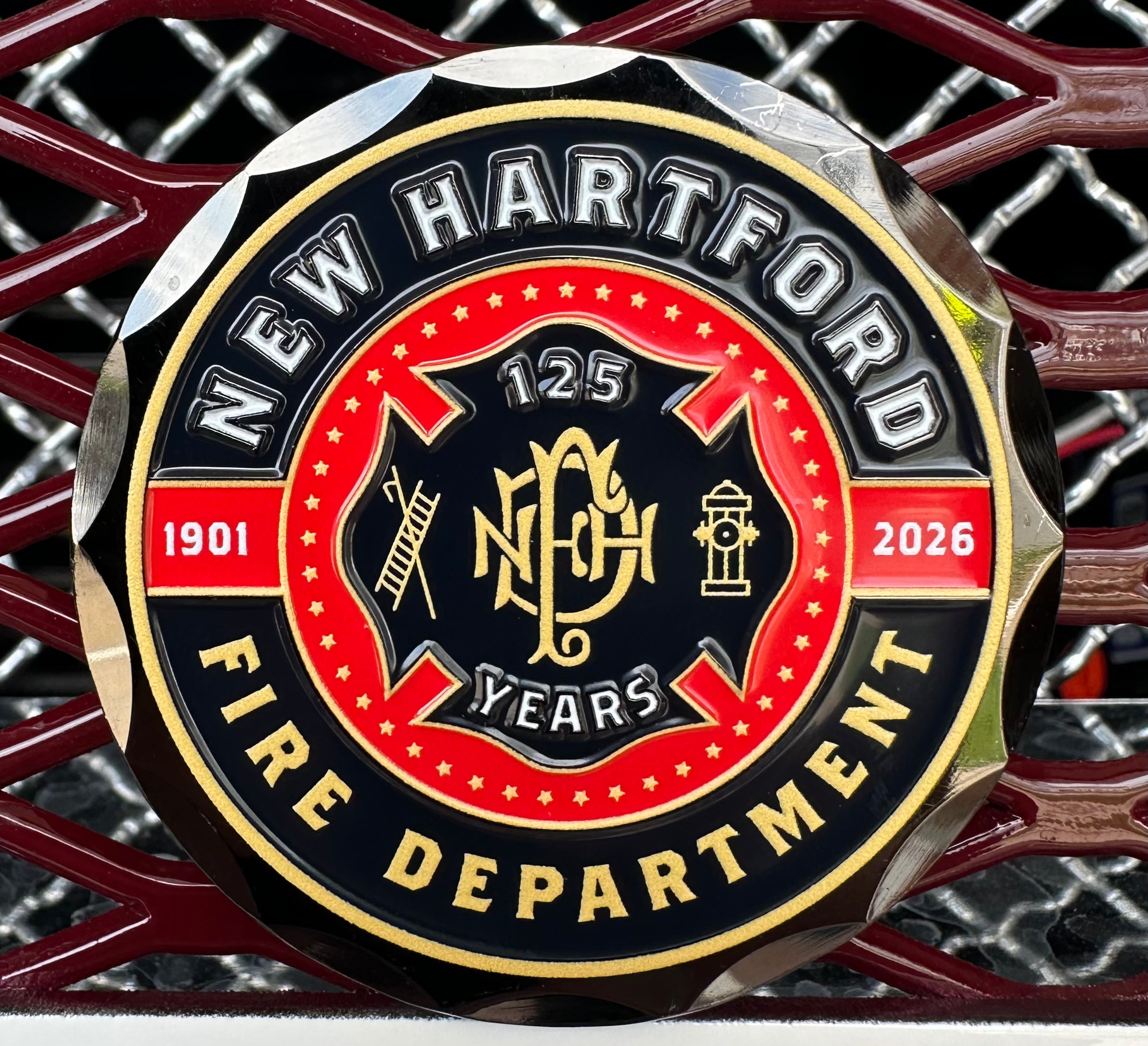 NHFD 125th Anniversary Challenge Coin