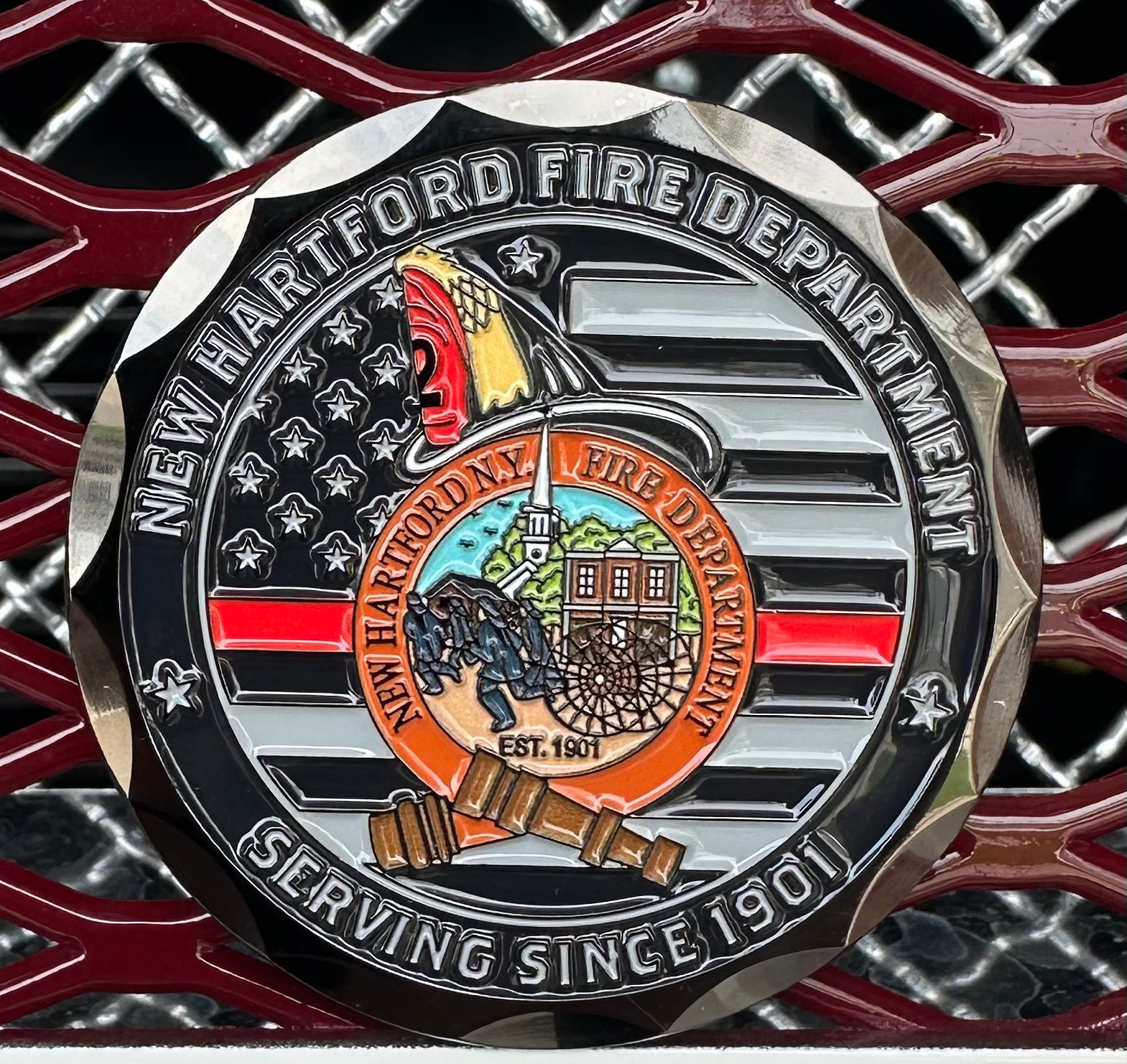 NHFD 125th Anniversary Challenge Coin