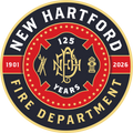 NHFD 125th Anniversary Sticker